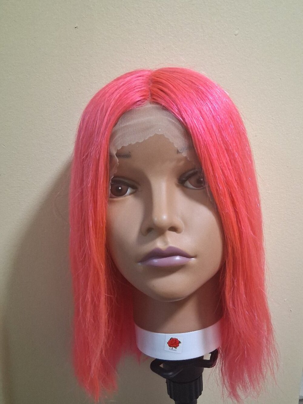 Pink Human Hair